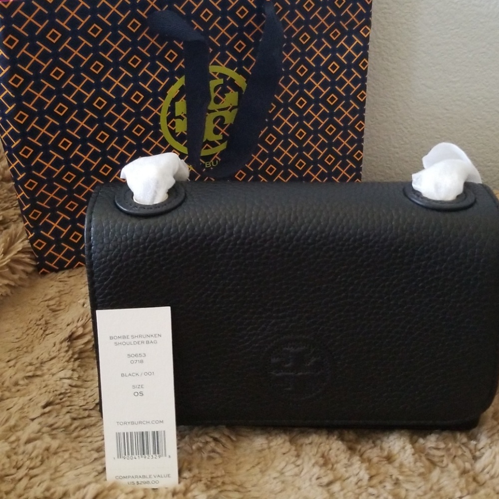 Bombe Shrunken Shoulder Bag Tory Burch
